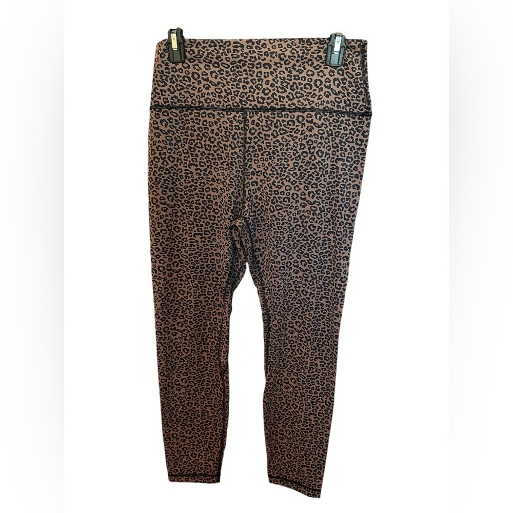 CRZ Yoga Leggings Leopard Print Naked Feeling Size XL - Picture 3 of 7